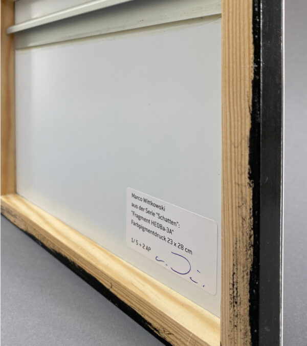 Marco Wittkowski • ohne Titel/Fragment (Serie Schatten)